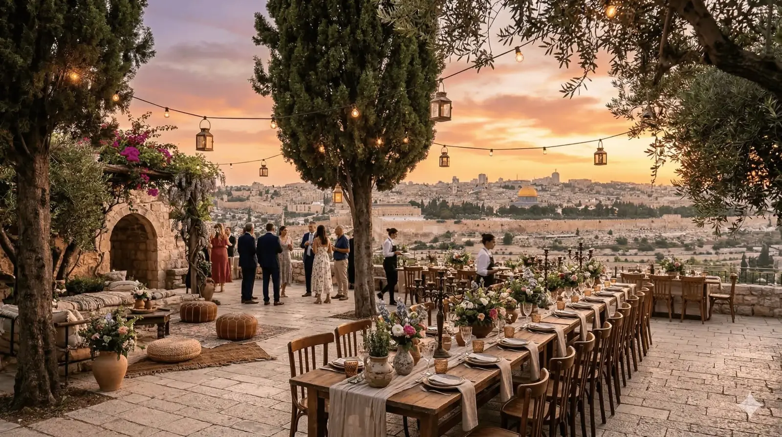 أجمل أماكن الاستقبال في القدس